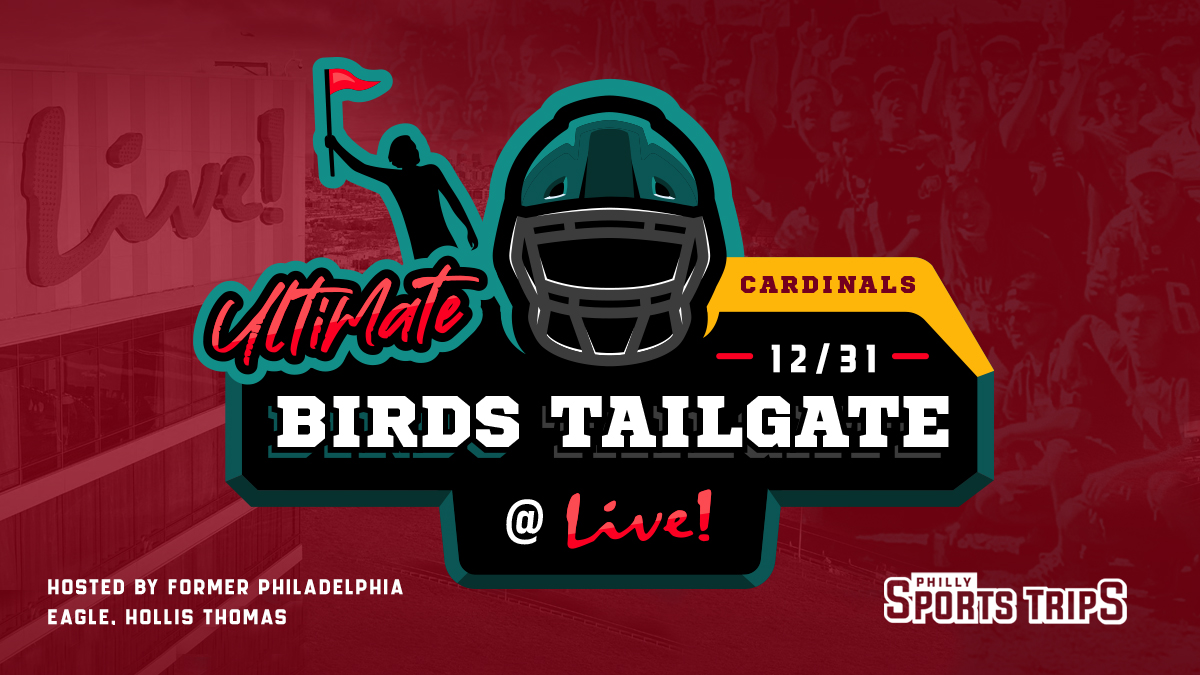 Ultimate Birds Tailgate – Eagles vs. Cardinals – Philly Sports Trips