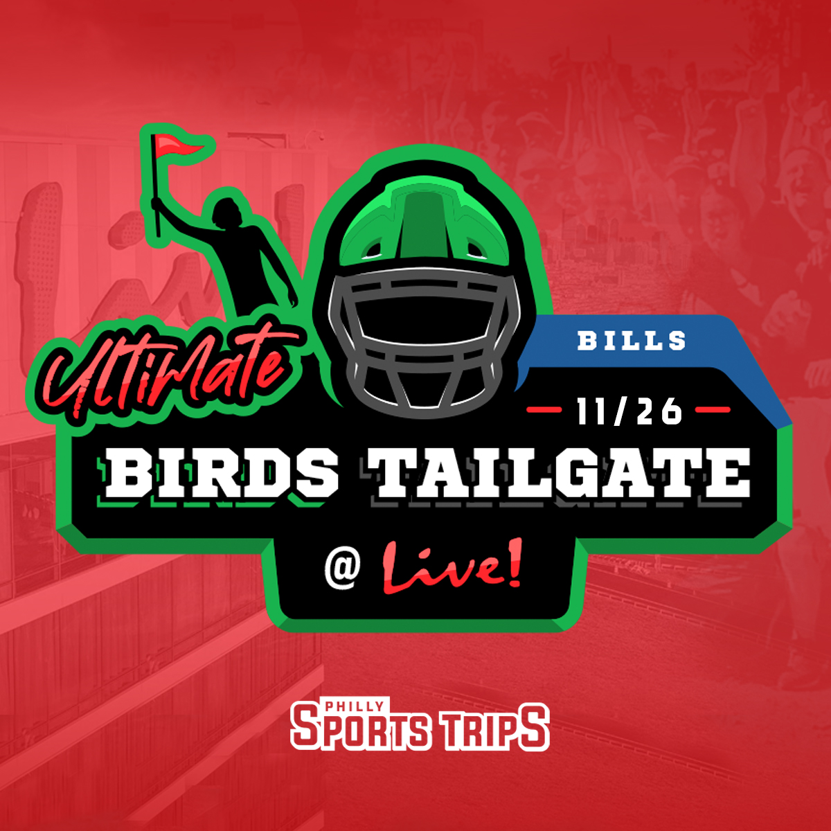 Birds Ultimate Tailgate – Eagles vs. Cowboys – Philly Sports Trips